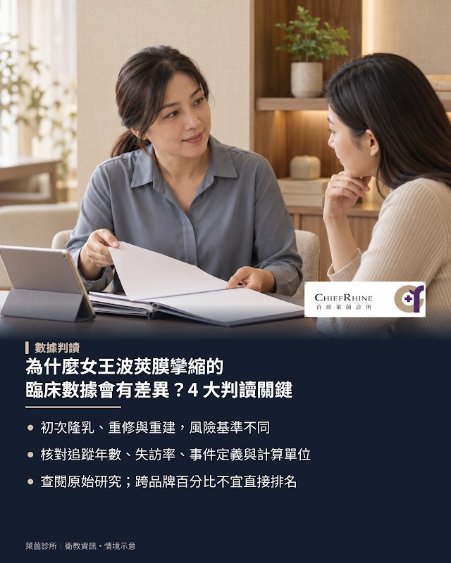 為什麼女王波莢膜攣縮的臨床數據會有差異?4 大判讀關鍵