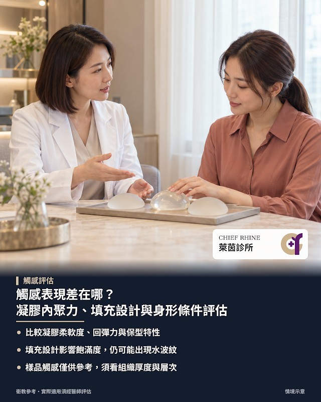 觸感表現差在哪?凝膠內聚力、填充設計與身形條件評估