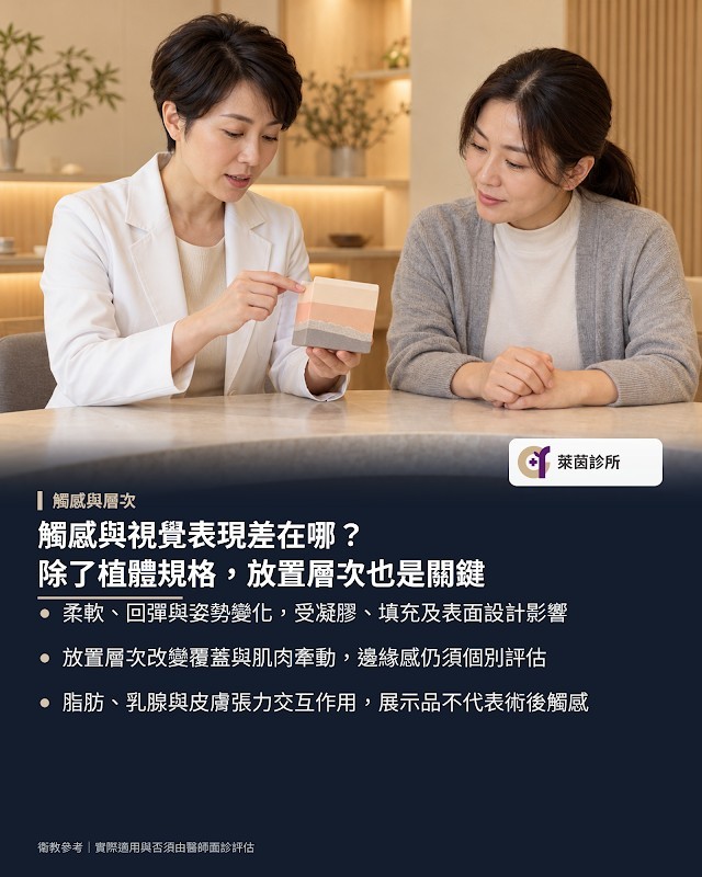 觸感與視覺表現差在哪?除了植體規格,放置層次也是關鍵