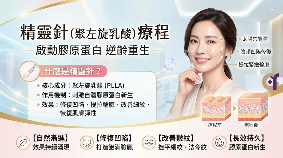 精靈針是什麼？精靈針正式名稱為「艾麗斯皮下填補劑 AestheFill」，由韓國 REGEN Biotech 研發，已取得歐盟 CE 認證與台灣衛福部核可（衛部醫器輸字第032692號），韓國於 2014 年核准用於鼻唇溝矯正。