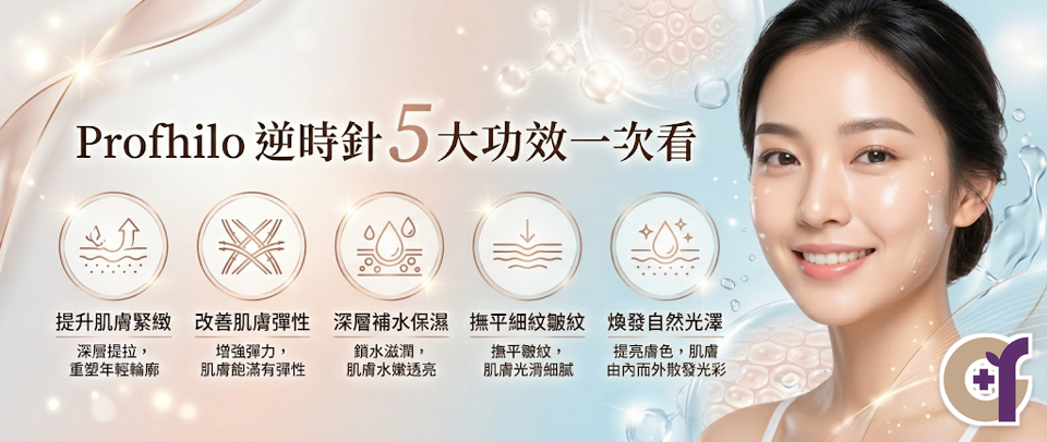 Profhilo 逆時針 5 大功效一次看 