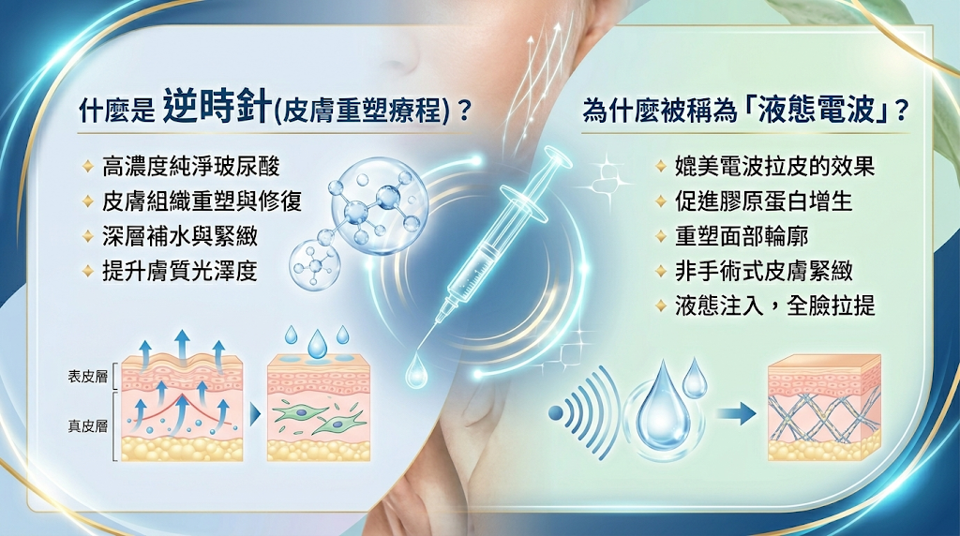 Profhilo 逆時針是什麼？為什麼被稱為「液態電波」？