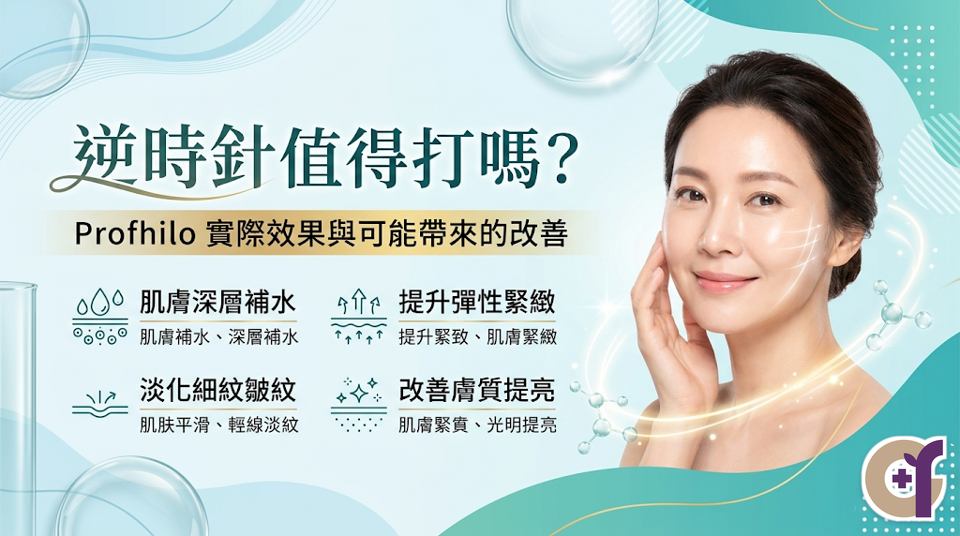 逆時針值得打嗎？Profhilo 實際效果與可能帶來的改善