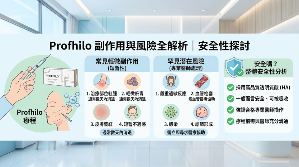 Profhilo 有哪些副作用與潛在風險？安全嗎？
