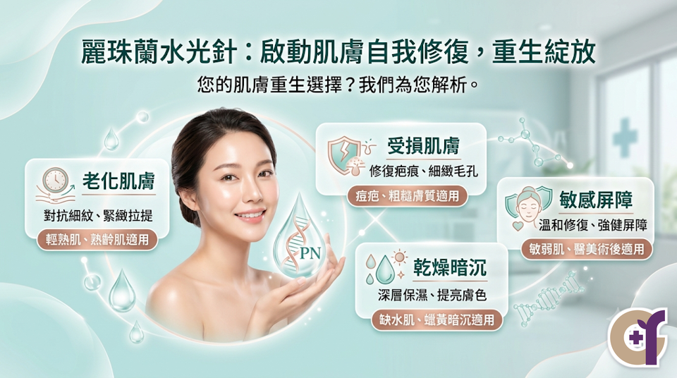 水光針麗珠蘭適合誰？